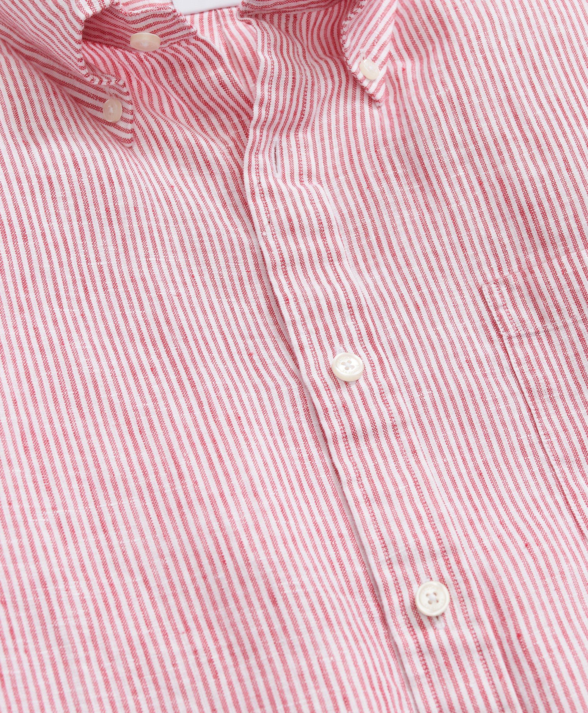 브룩스브라더스 Irish Linen Striped Sport Shirt