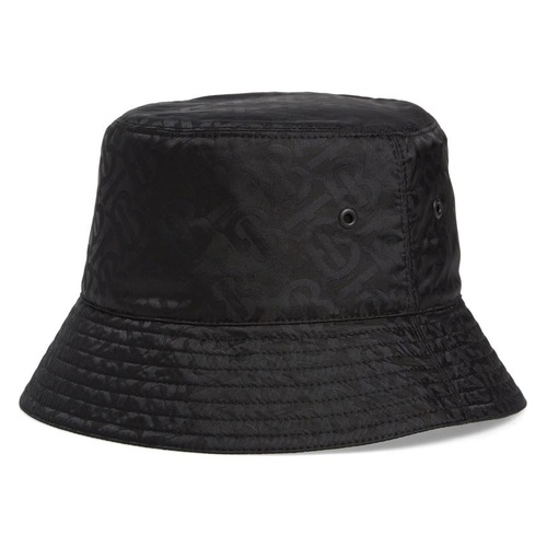 버버리 Burberry Monogram Jacquard Bucket Hat_BLACK