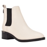 Calvin Klein Demmie Leather Chelsea Boot_WHITE LEATHER