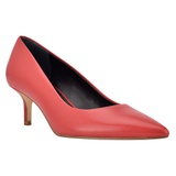 Calvin Klein Danica Pointed Toe Pump_MEDIUM RED LEATHER