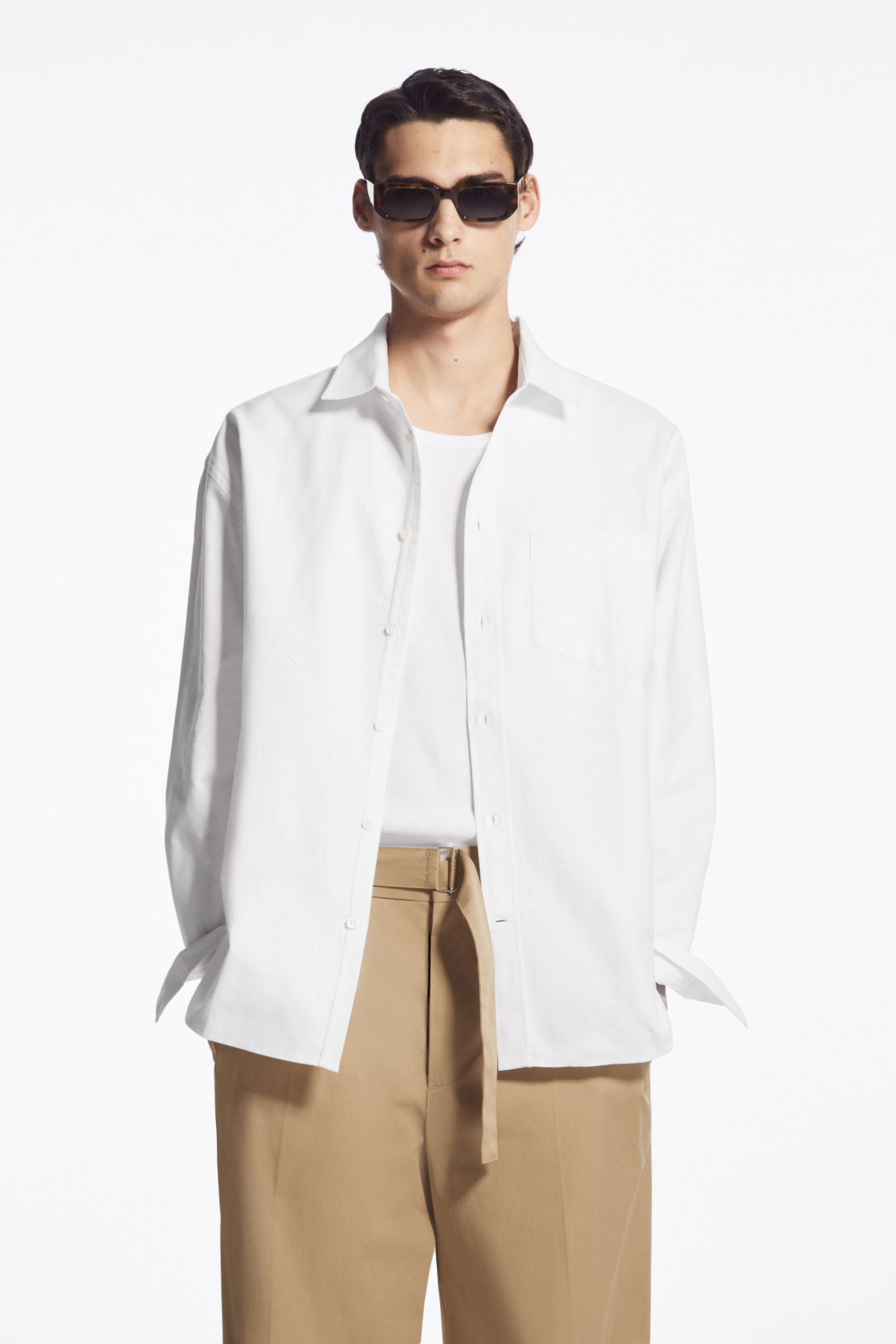 WIDE OXFORD SHIRT - OVERSIZED
