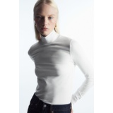 LONG-SLEEVED JERSEY ROLL-NECK TOP