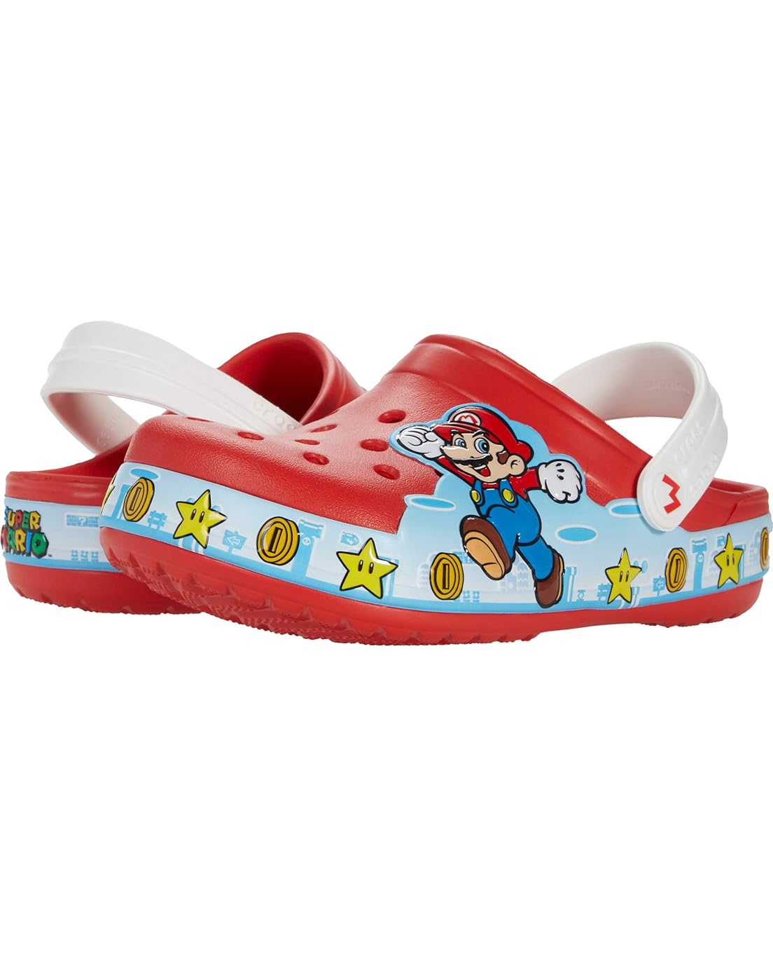 Crocs Kids Fun Lab Super Mario Lights Clog (Toddleru002FLittle Kid)