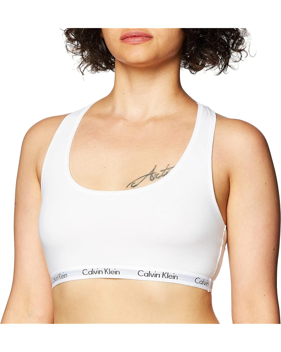 Calvin Klein Womens Carousel Logo Bralette
