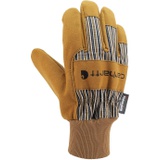 Carhartt Mens Insulated Suede Work Glove with Knit Cuff