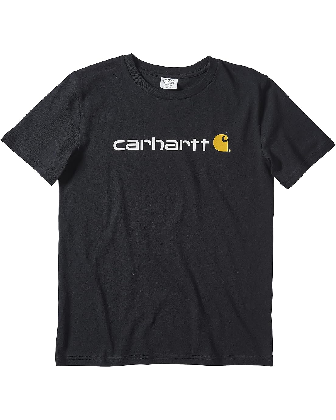 Carhartt Boys Knit Short Sleeve Crewneck Logo T-Shirt