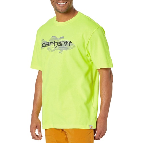 칼하트 Carhartt Loose Fit Heavyweight Short Sleeve Fish Graphic T-Shirt