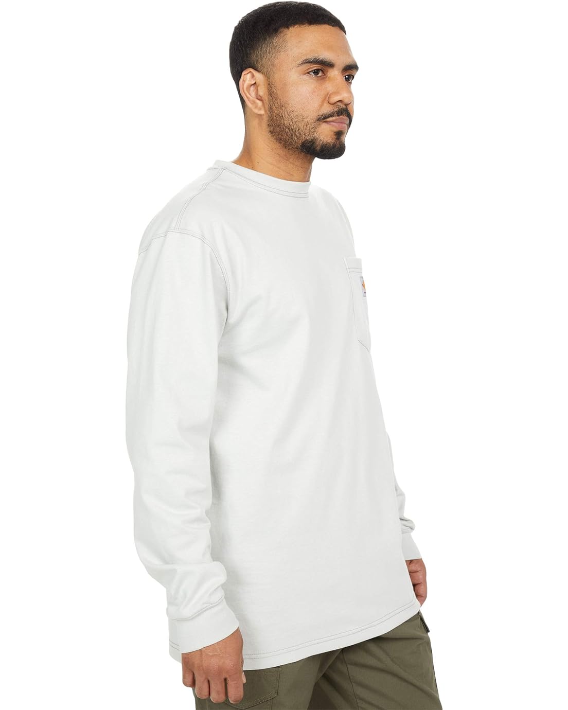 칼하트 Carhartt Flame-Resistant Force Cotton Long Sleeve T-Shirt
