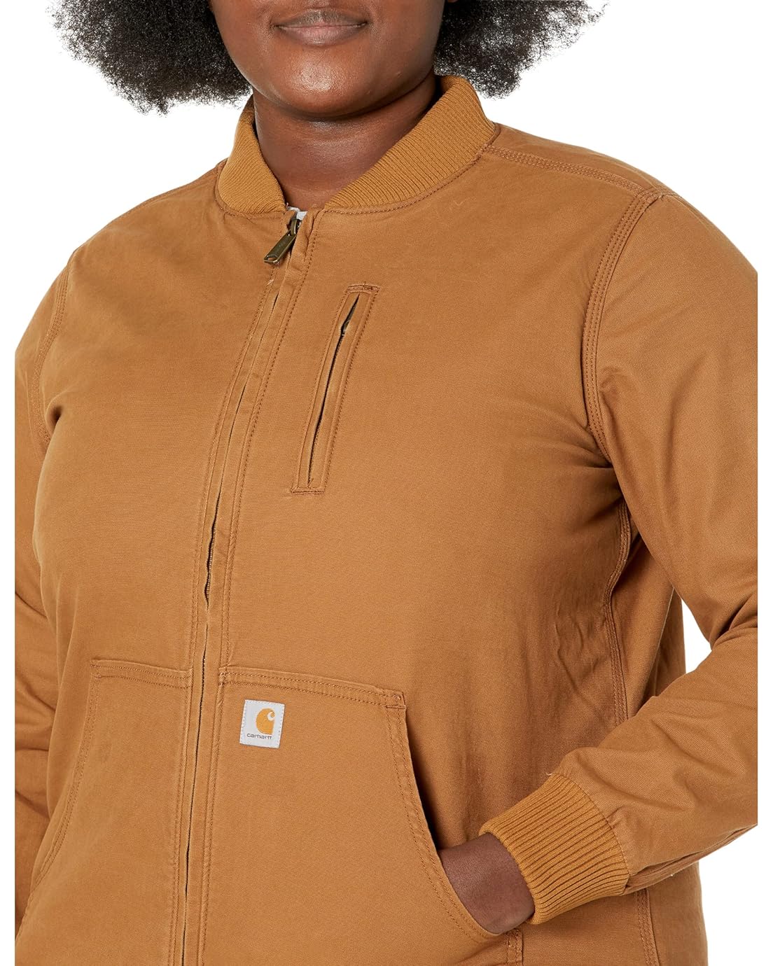 칼하트 Carhartt Plus Size Rugged Flex Relaxed Fit Canvas Jacket
