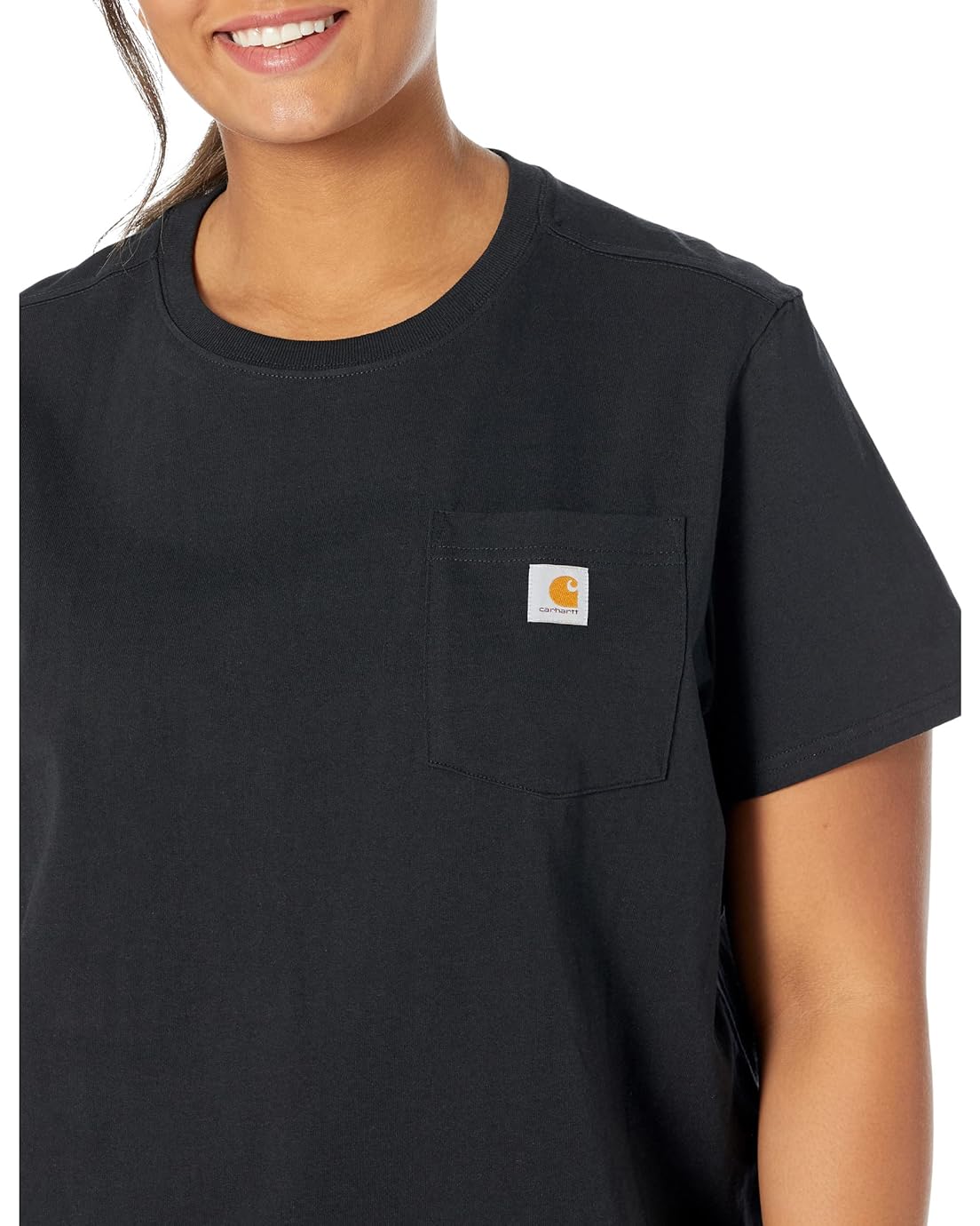 칼하트 Carhartt Plus Size WK87 Workwear Pocket Short Sleeve T-Shirt