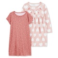 Big Girls Printed Nightgowns Pack of 2