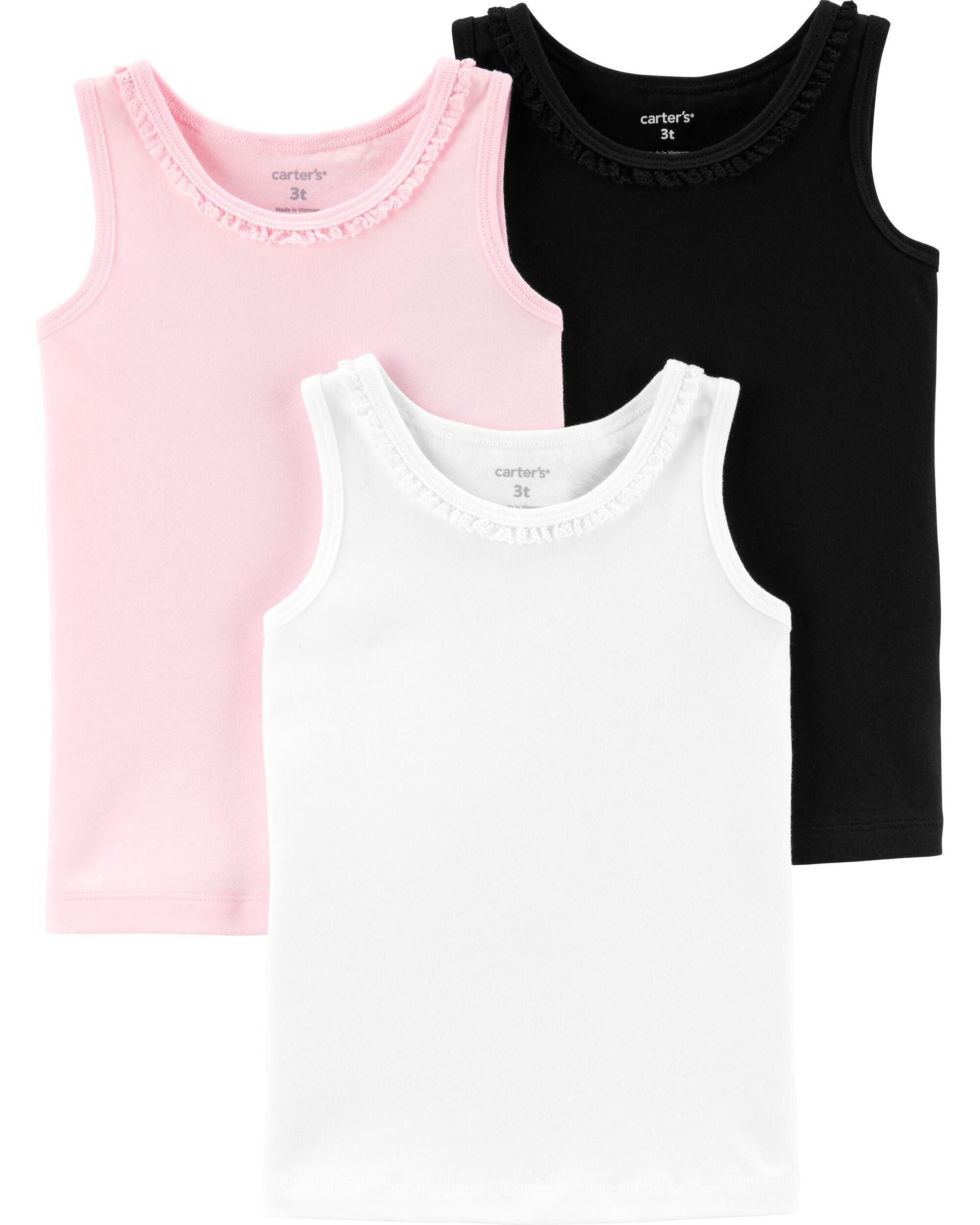 Carters 3-Pack Jersey Tanks