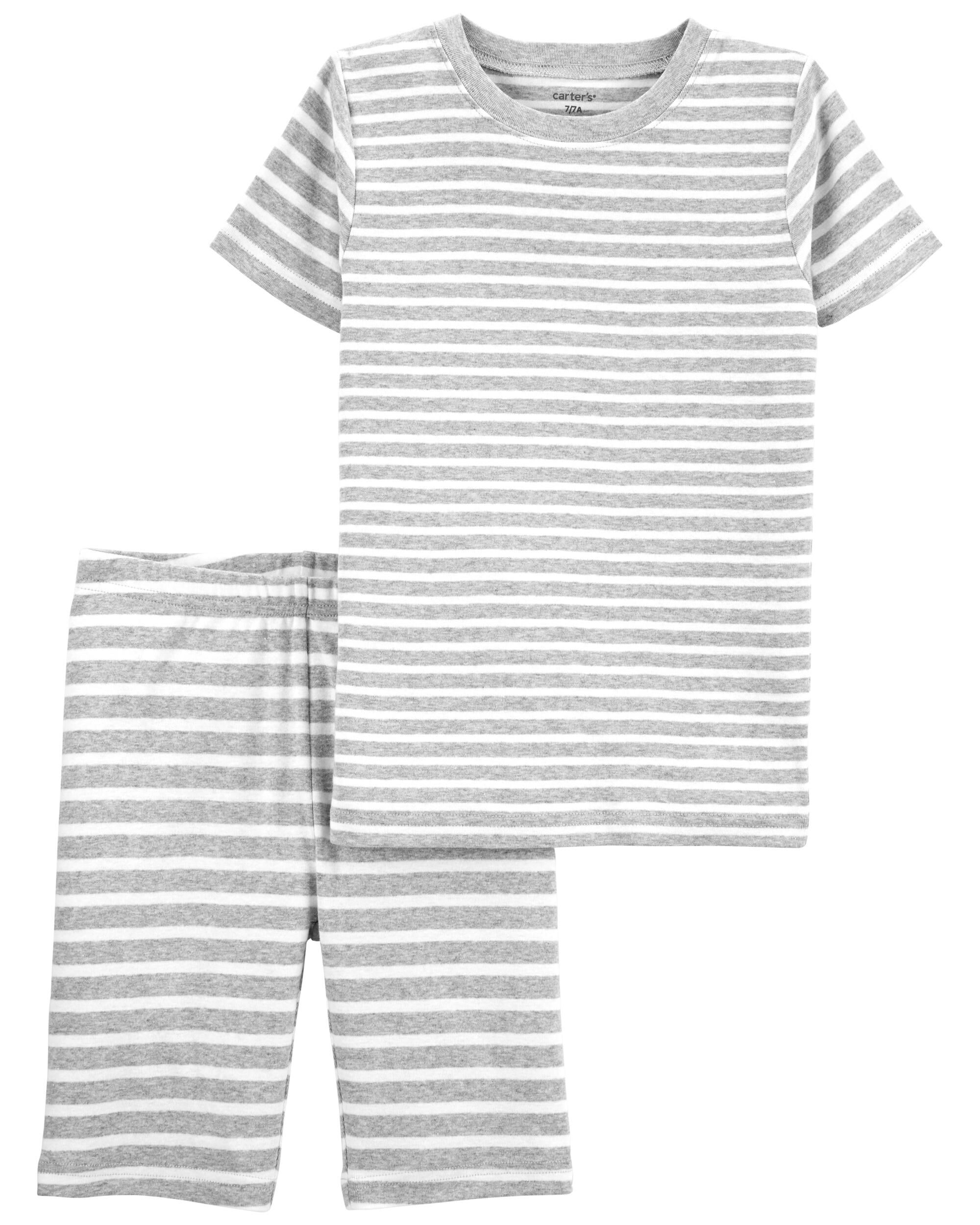 Carters Kid 2-Piece Striped 100% Snug Fit Cotton PJs
