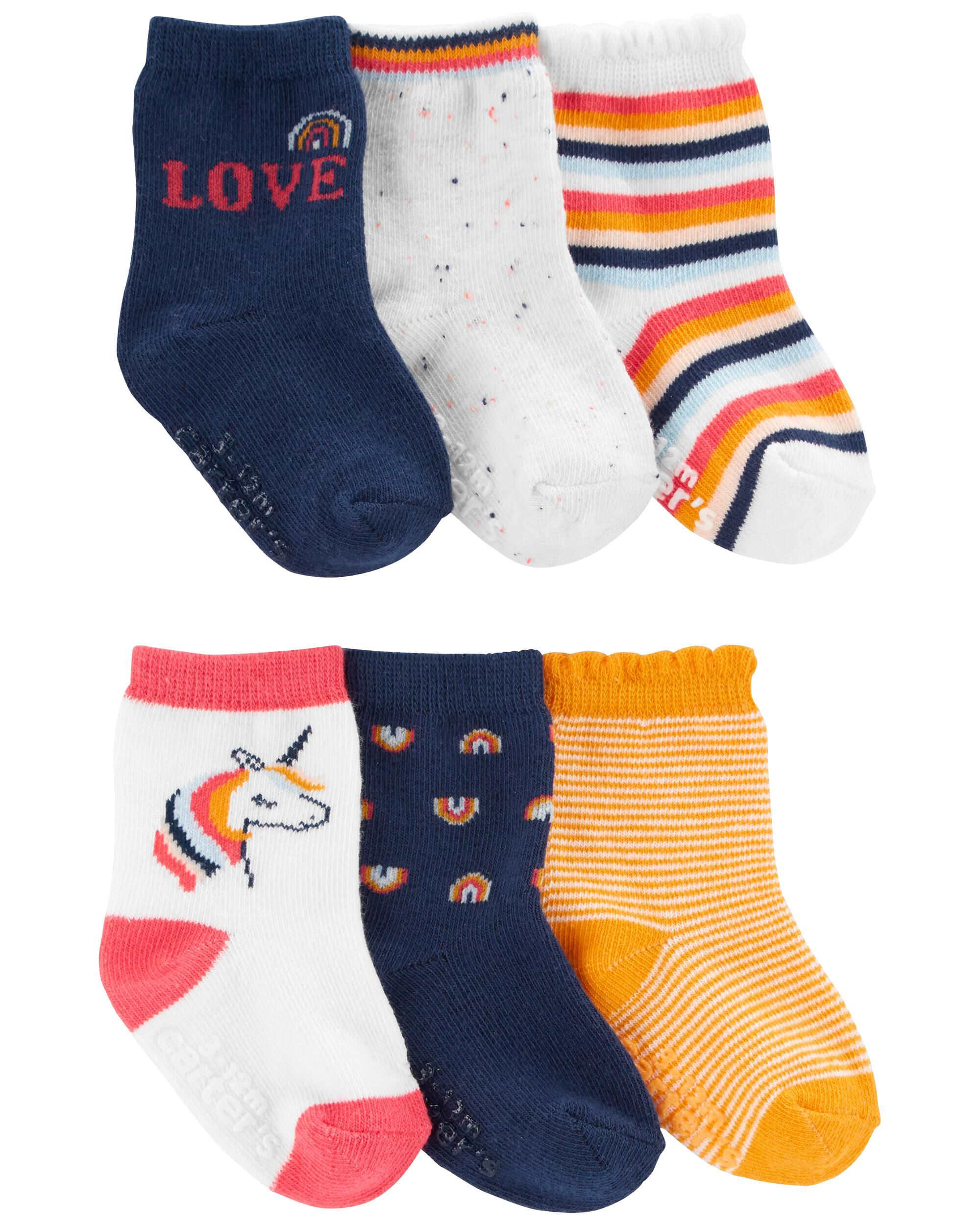 Carters Baby 6-Pack Socks