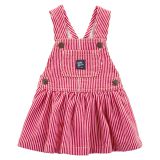 Carters Baby Knit-Like Denim Stripe Jumper Dress
