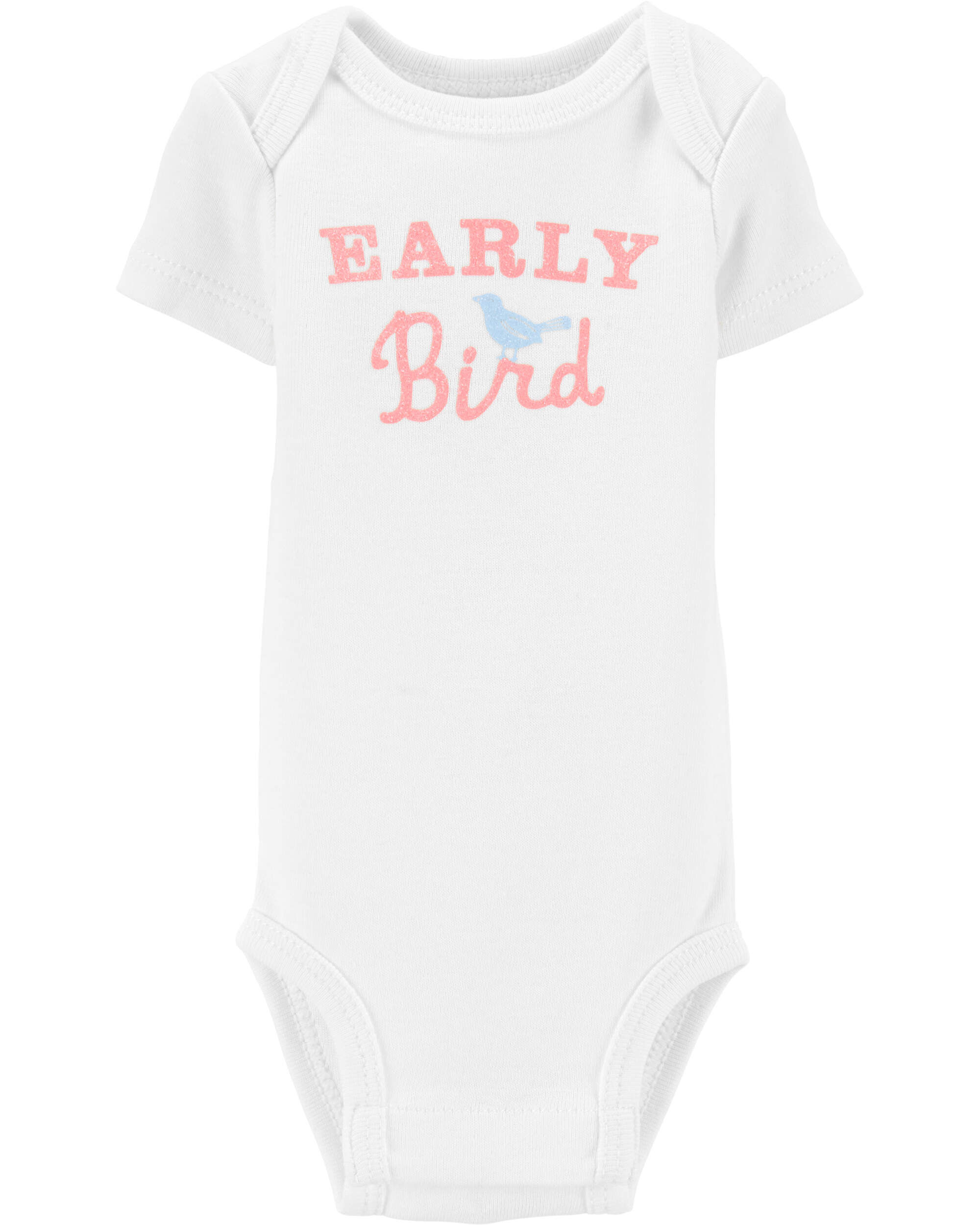 Carters Preemie Early Bird Bodysuit