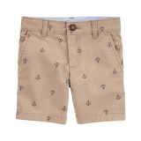 Carters Anchor Flat-Front Shorts