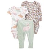 Carters 3-Piece Bunny Little Character Set