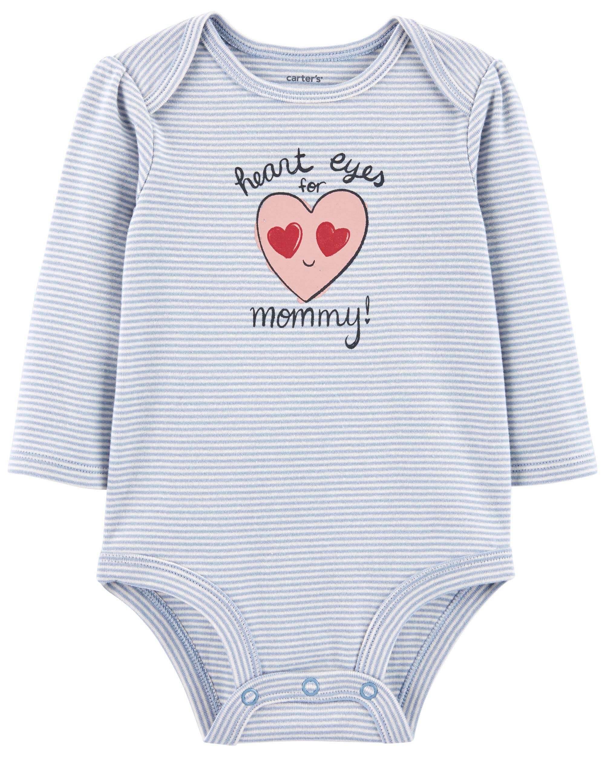 Carters Heart Eyes For Mommy Collectible Bodysuit