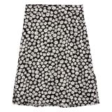 Carters Floral Rayon Midi Skirt