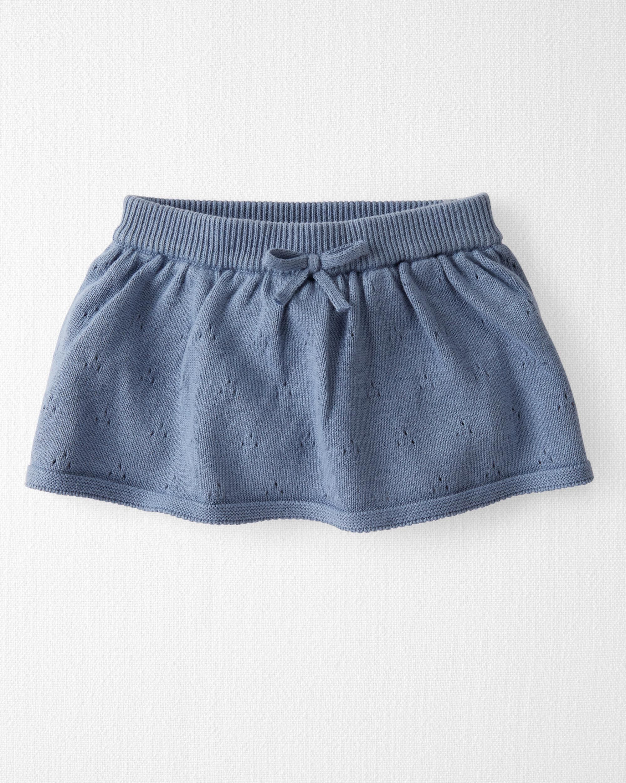 Carters Organic Cotton Pointelle Skirt