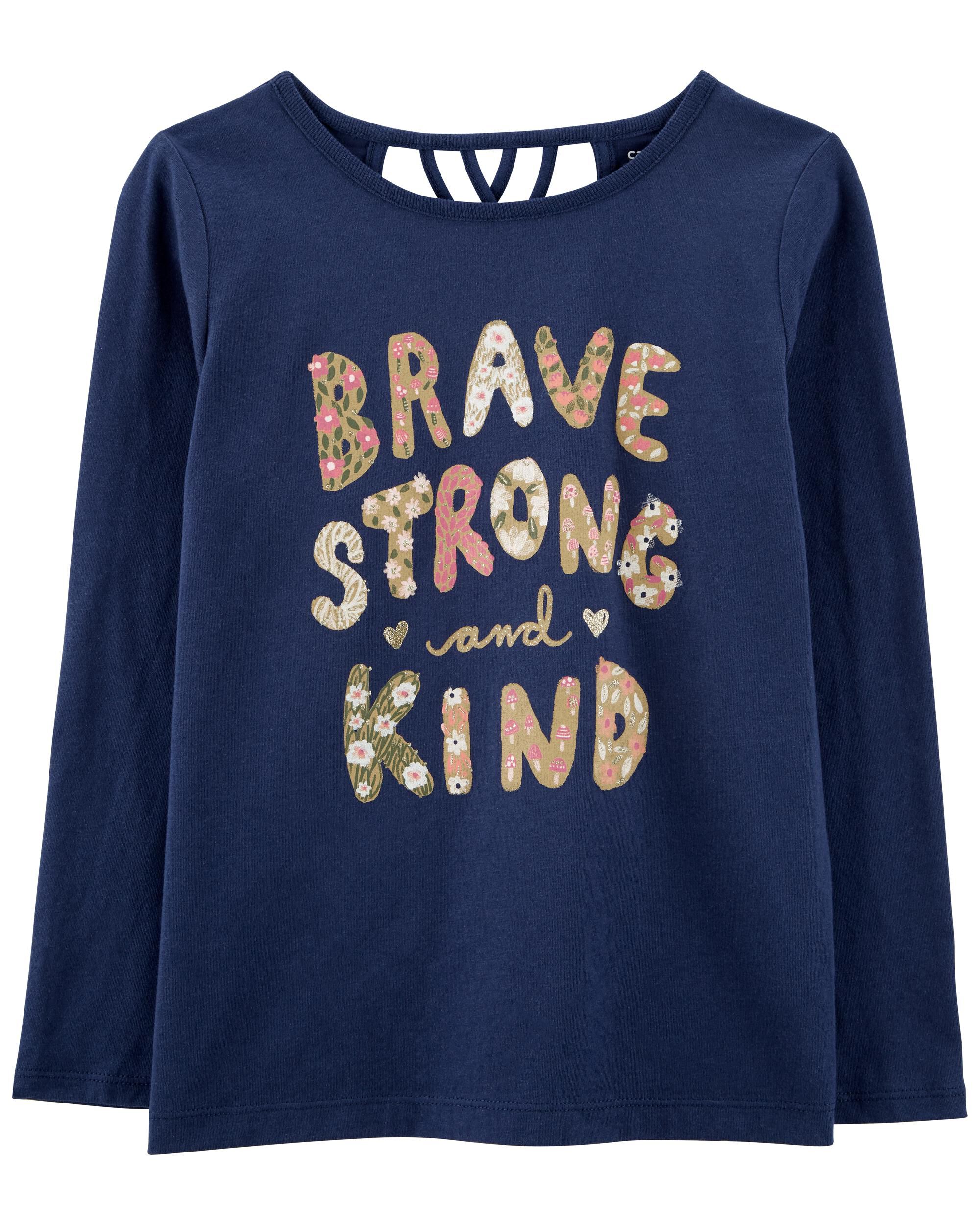 Carters Brave Strong And Kind Jersey Tee