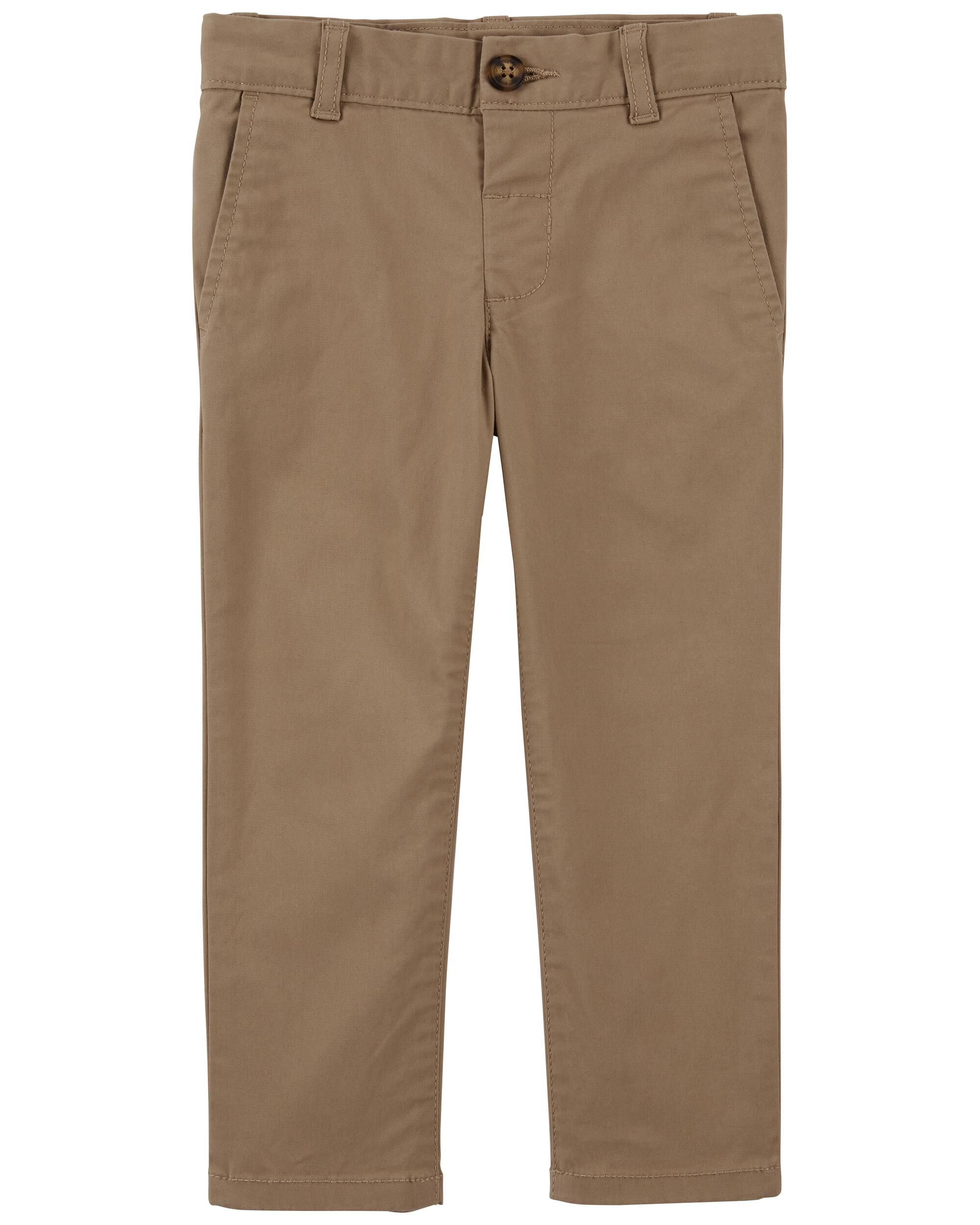Carters Toddler Slim Stretch Chino Pants