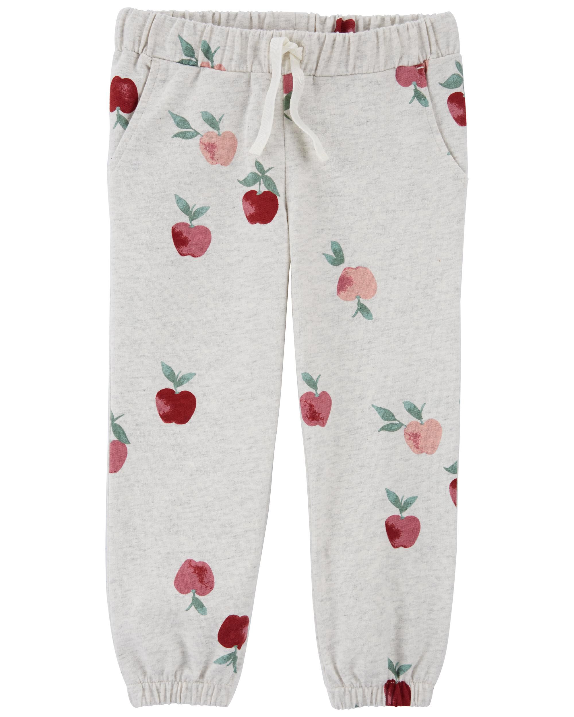 Carters Baby Apple Pull-On French Terry Joggers