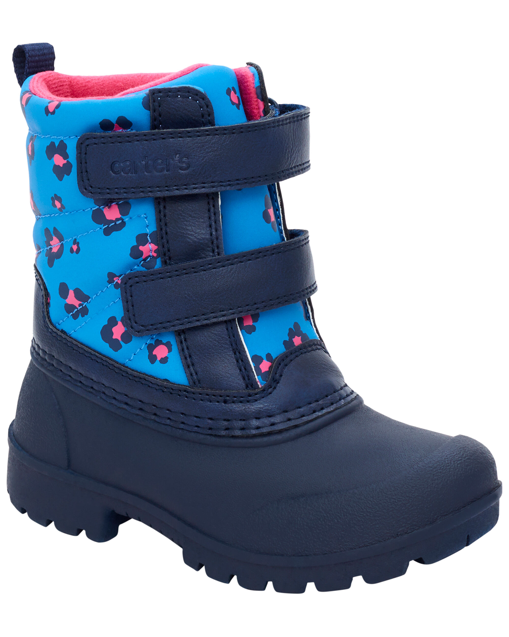 Toddler Carters Leopard Snow Boots