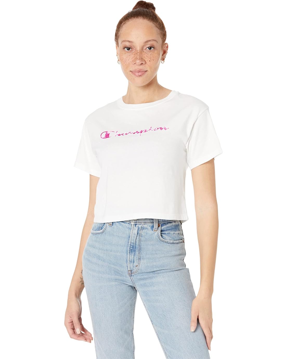 Champion The Cropped Tee - Space Dye
