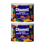 Charms Assorted Sour Balls 12oz Cannister (Pack of 2)