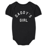 Childrensplace Baby Girls Matching Family Daddys Girl Graphic Bodysuit