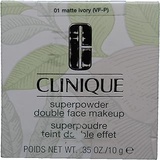 Clinique Superpowder Double Face Makeup - 01 Matte Ivory Vf-P By Clinique For Women - 0.35 Oz Powder 0.35 oz