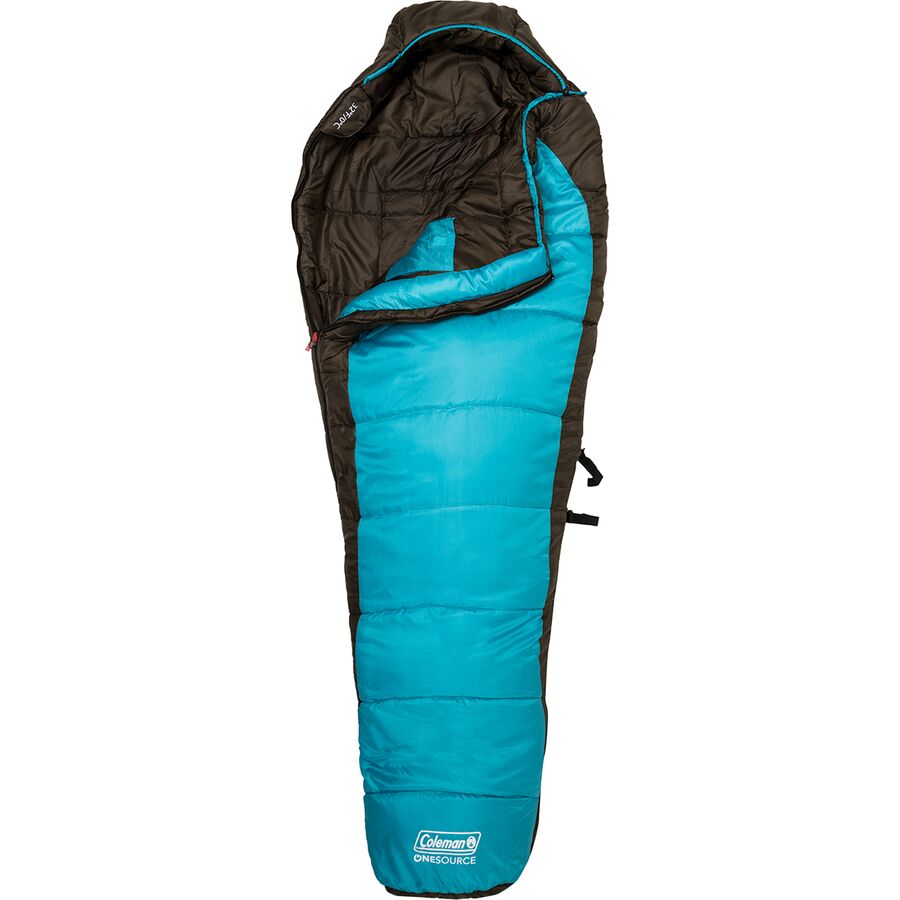 Coleman OneSource Heated Sleeping Bag: 32F Synthetic - Hike & Camp
