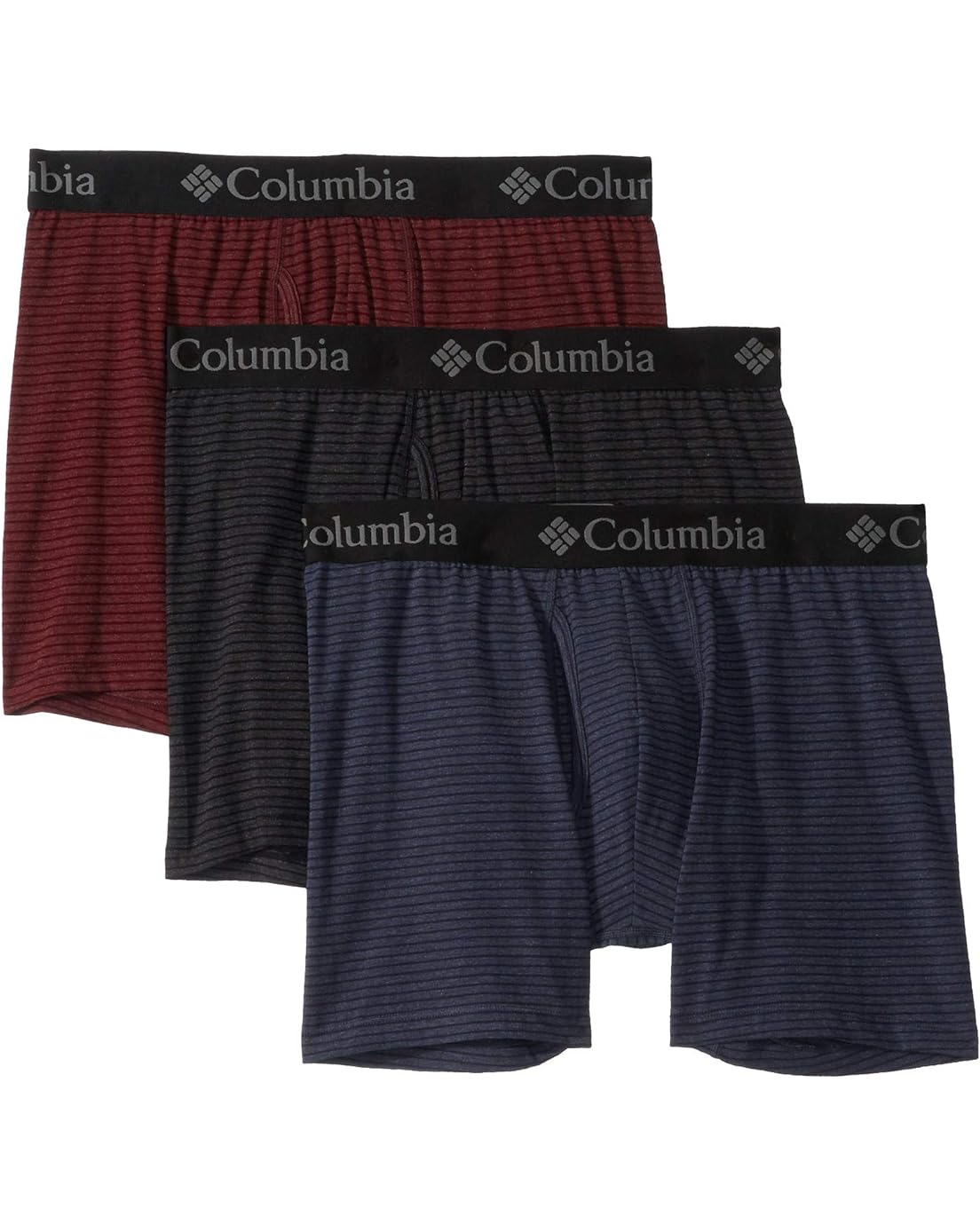 Columbia Performance Cotton Stretch Stripe Boxer Brief
