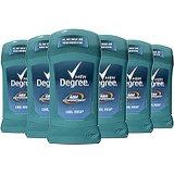 Degree Men Original Antiperspirant Deodorant 48-Hour Odor Protection Cool Rush Mens Deodorant Stick 2.7 oz, 6 Count