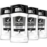 Degree Men UltraClear Antiperspirant Protects from Deodorant Stains Black + White Mens Deodorant 2.7 oz, 4 Count