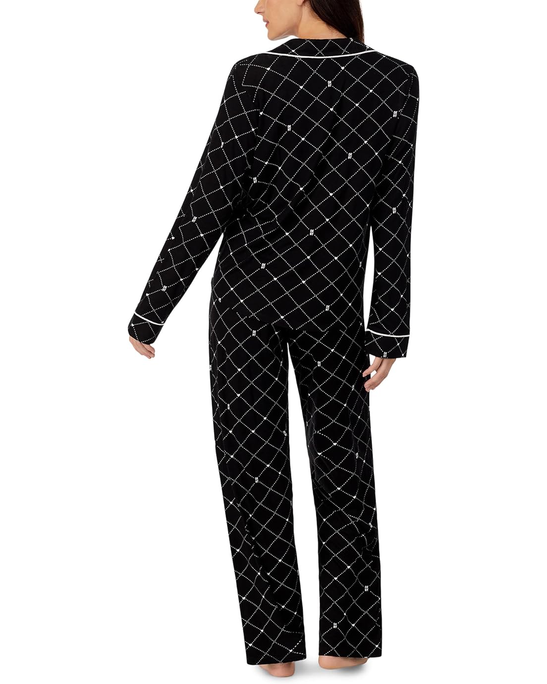 DKNY DKNY Long Sleeve Notch PJ Set
