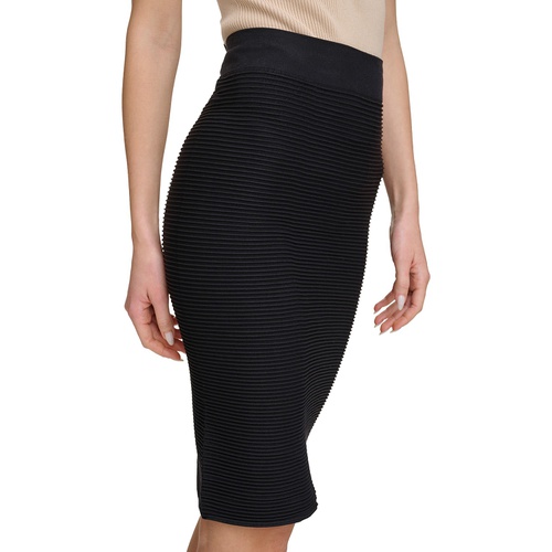 DKNY Womens Pull-On Seamless Pencil Skirt