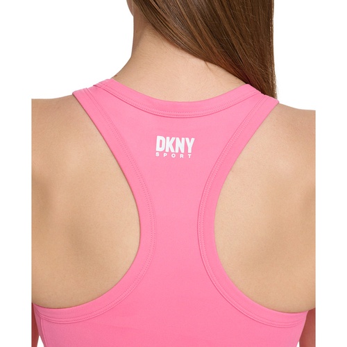 DKNY Womens Racerback Sleeveless Tennis Dress