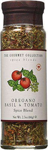 Dangold The Gourmet Collection Spice & Seasoning Blend Oregano Basil & Tomato Spice Blend Greek, Mediterranean, Italian Herb Seasoning Salt Free 156 Servings.
