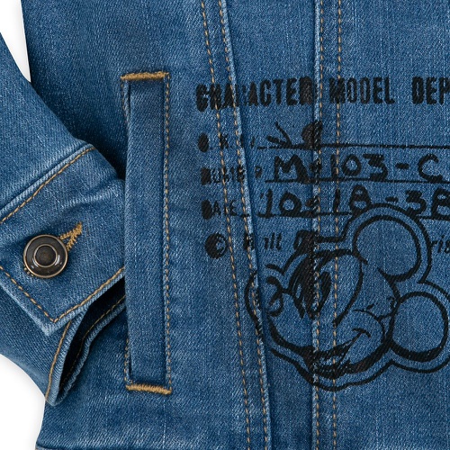 디즈니 Disney Mickey Mouse Vintage Denim Jacket for Kids