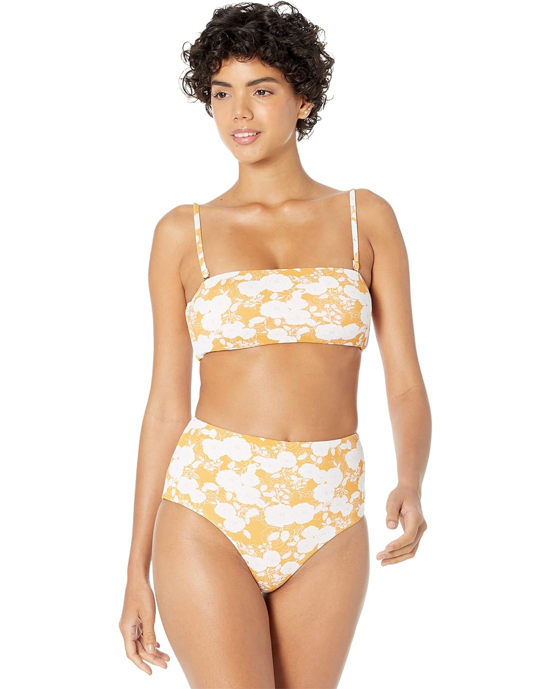 Eberjey Retro Floral Summer Bikini Top