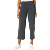 Eileen Fisher Straight Cropped Pants in Stretch Jersey Knit