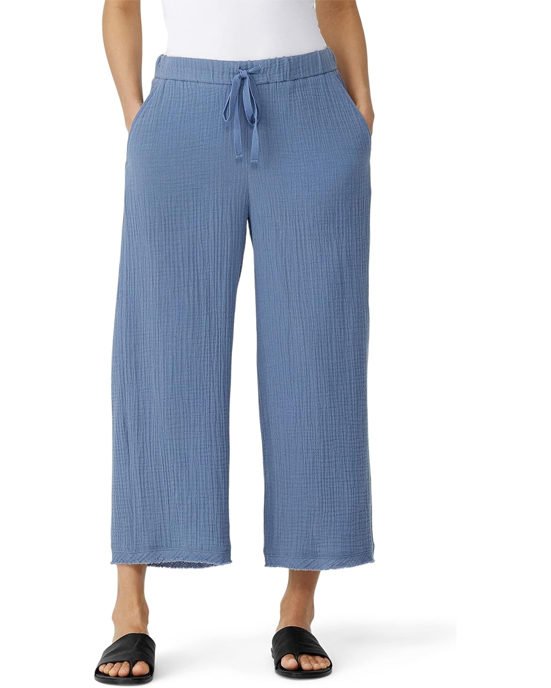 Eileen Fisher Wide Cropped Pants