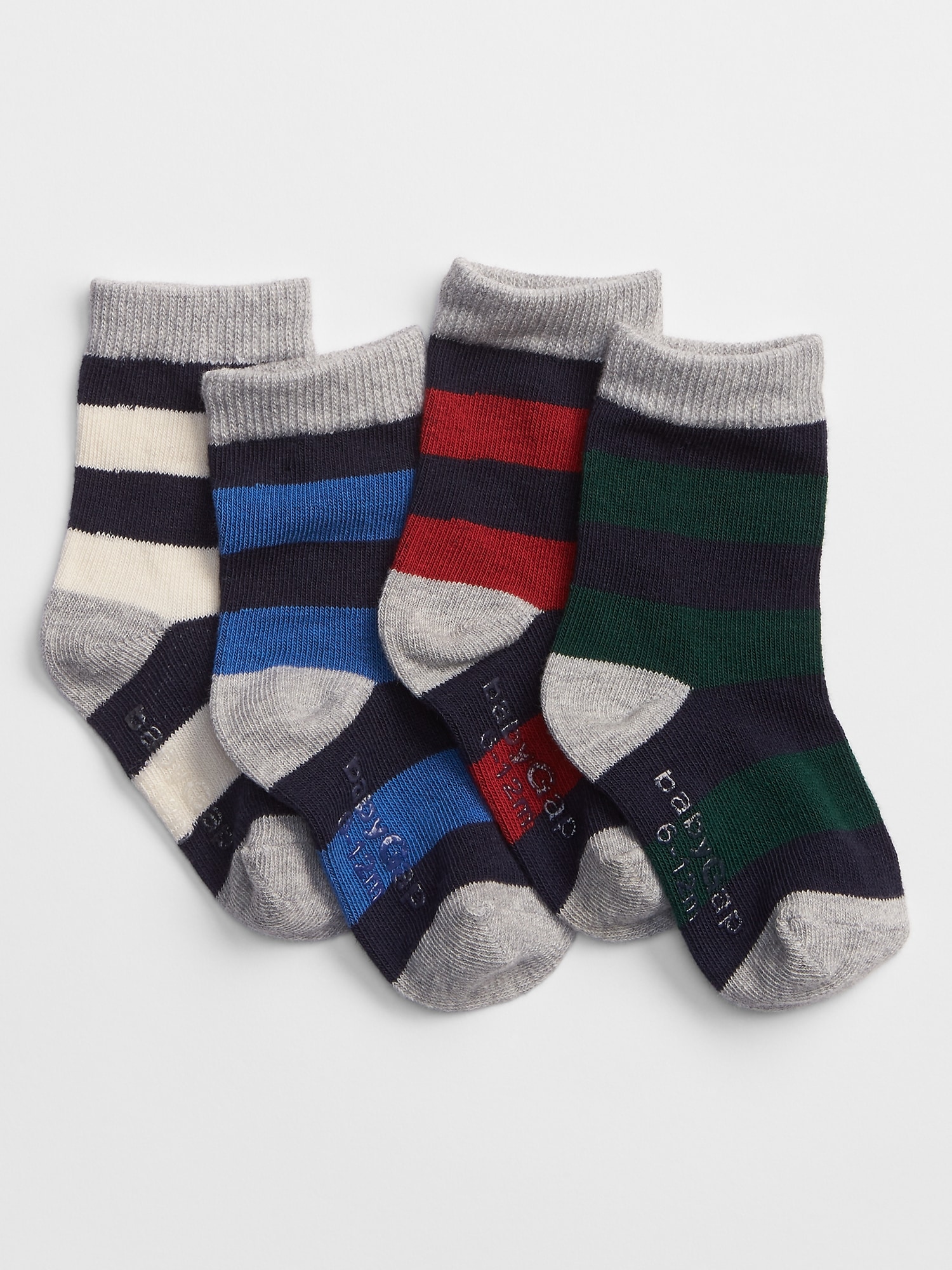 갭 babyGap Crew Socks (4-pack)