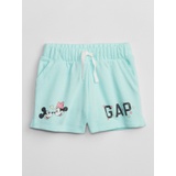 babyGap | Disney Mickey Mouse and Minnie Mouse Logo Pull-On Shorts