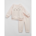 Baby Kitty-Cat Two-Piece Outfit Set
