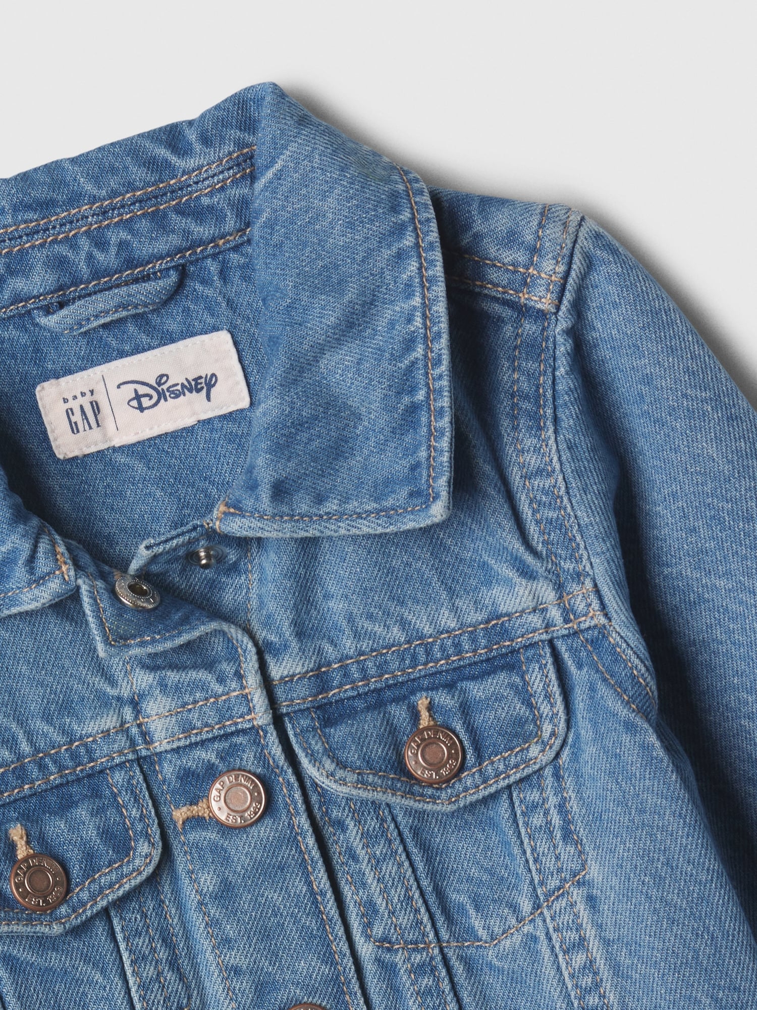 갭 babyGap | Disney Minnie Mouse Icon Denim Jacket