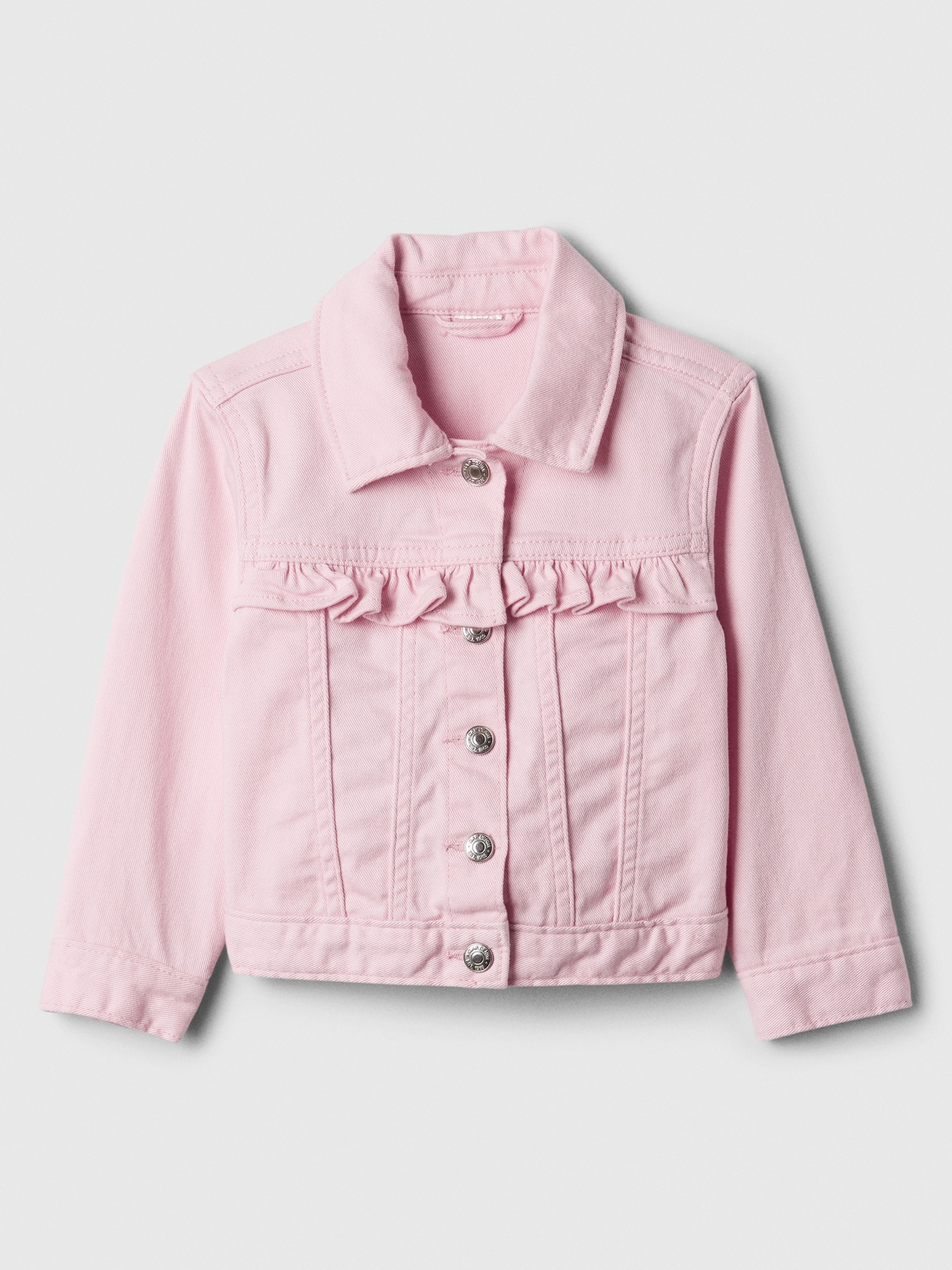갭 babyGap Ruffle Icon Denim Jacket